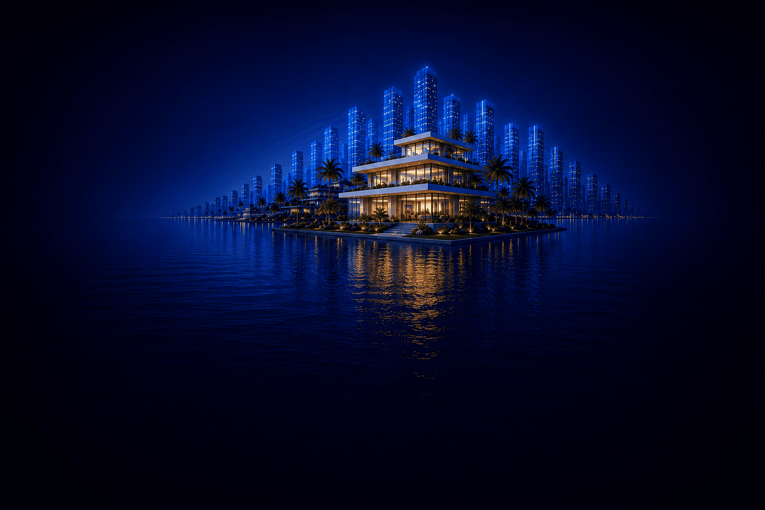 Edificio nocturno